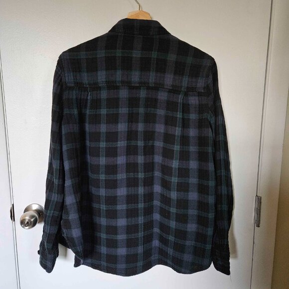 Madewell Plaid Button Down Shirt | Women's Size Small | 100% Cotton - Picture 3 of 5